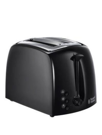 Russell Hobbs 21641 Textures 2-Slice Toaster - Black